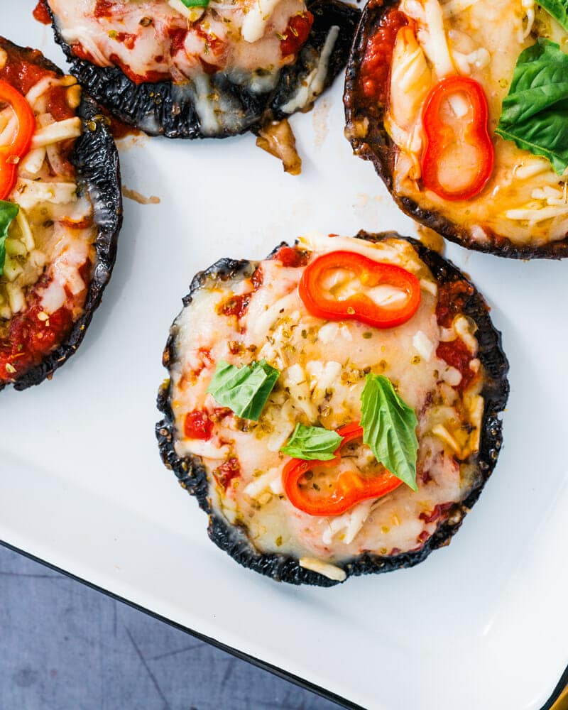 Portobello pizza