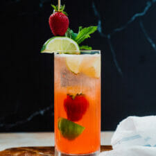 Fresh Strawberry Mojito-image