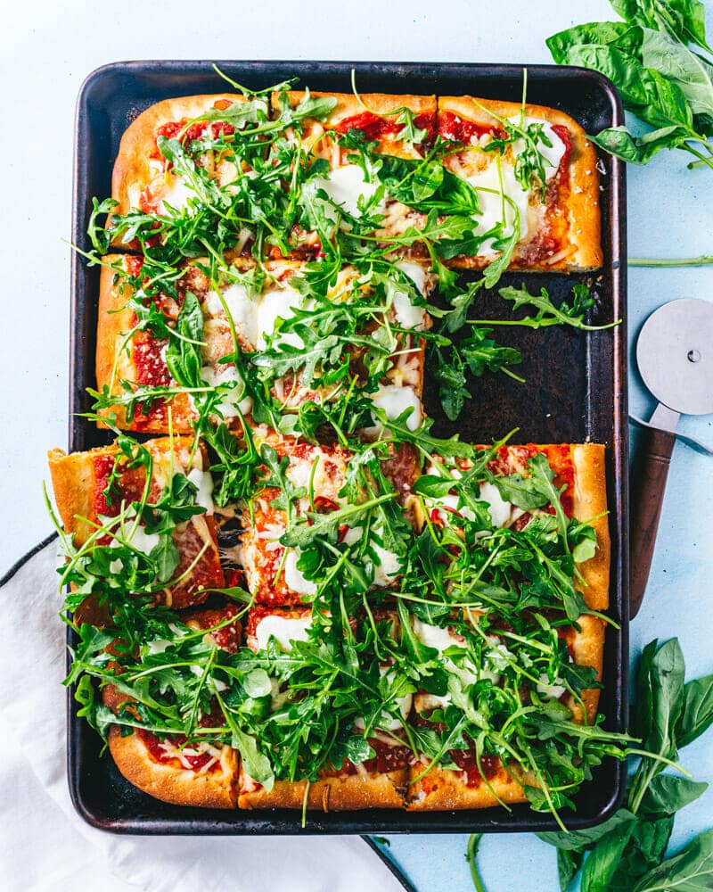 SHEET PAN PIZZA 2.0 (The New and Improved Recipe) 