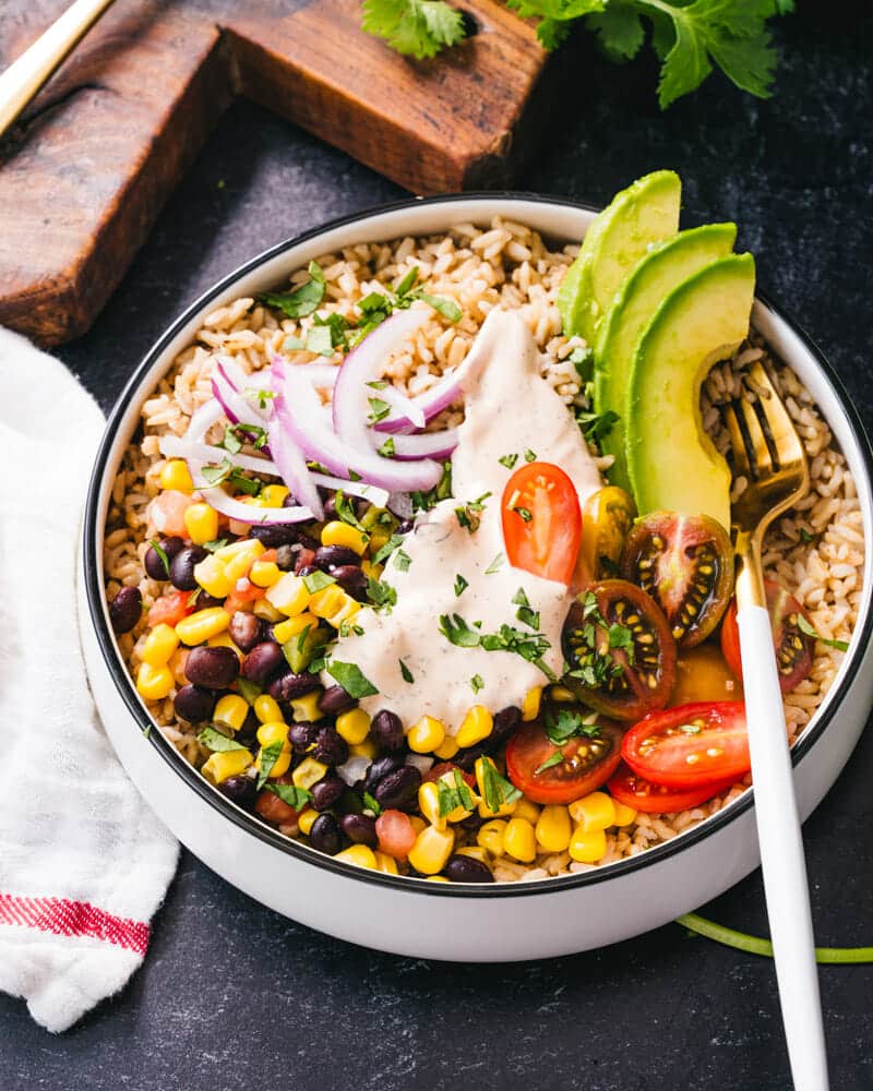 Quick Burrito Bowl