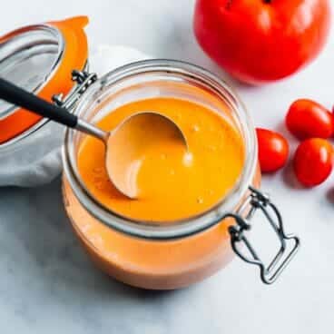 Tomato vinaigrette