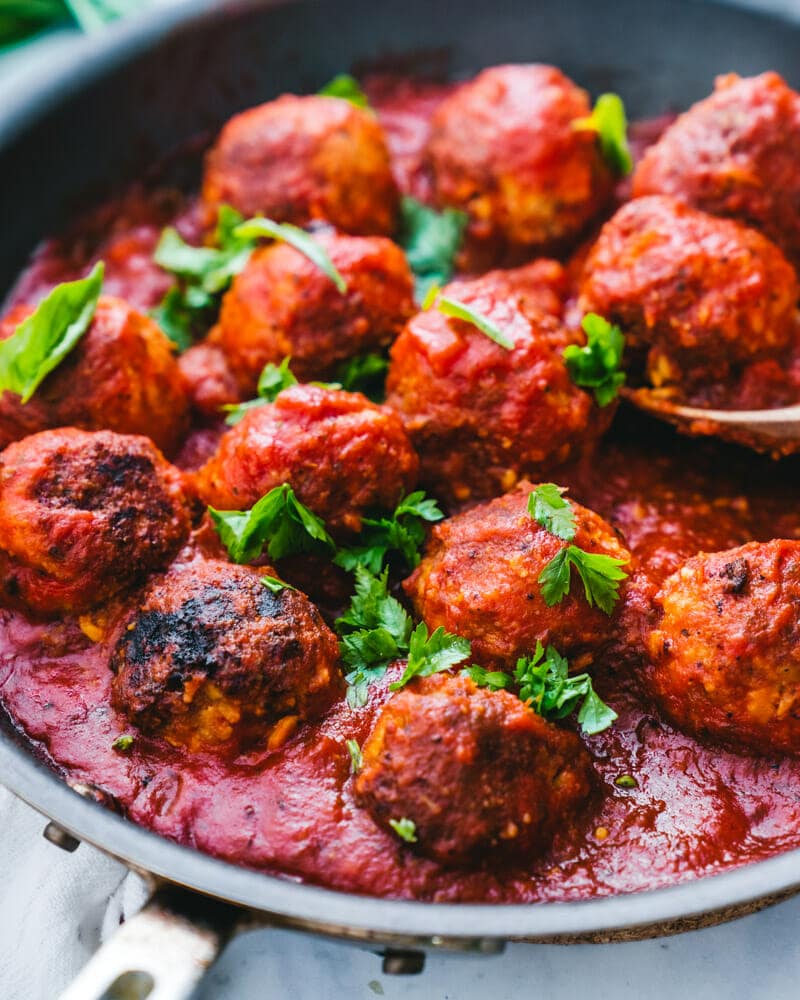 Vegan meatballs