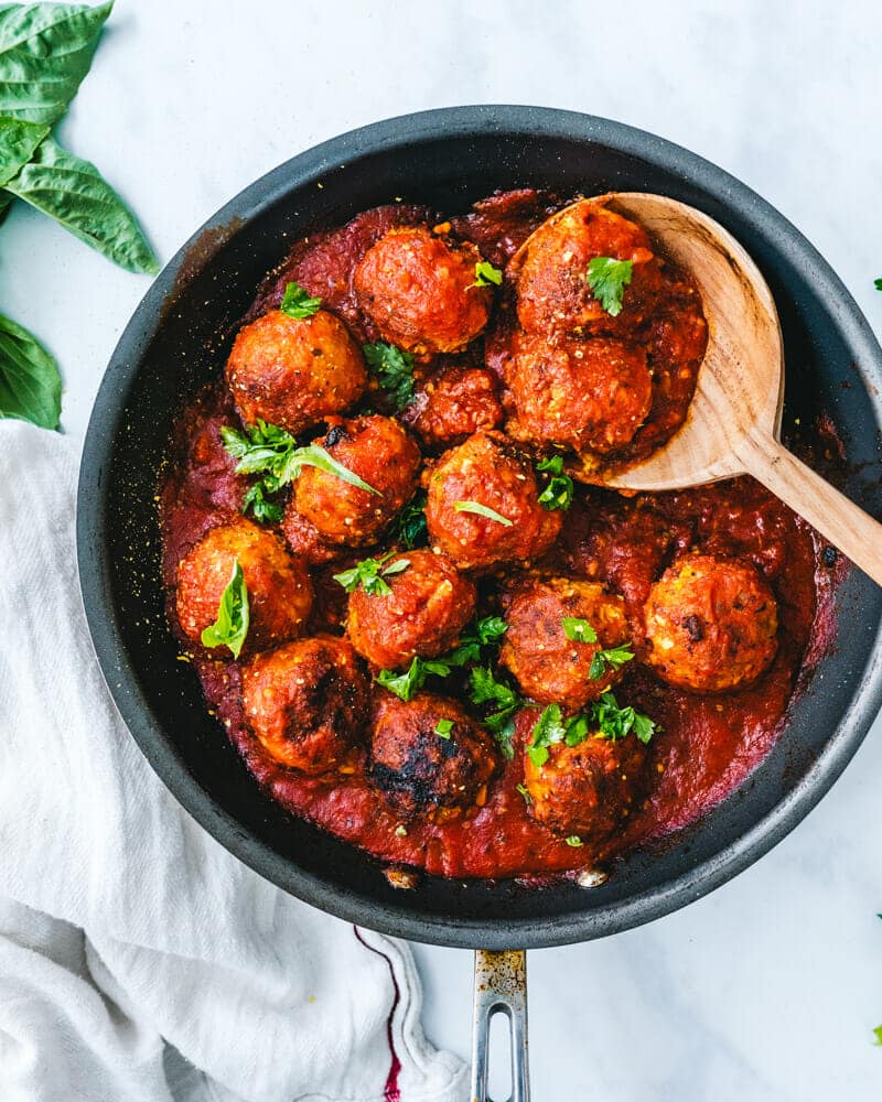 Vegan meatballs