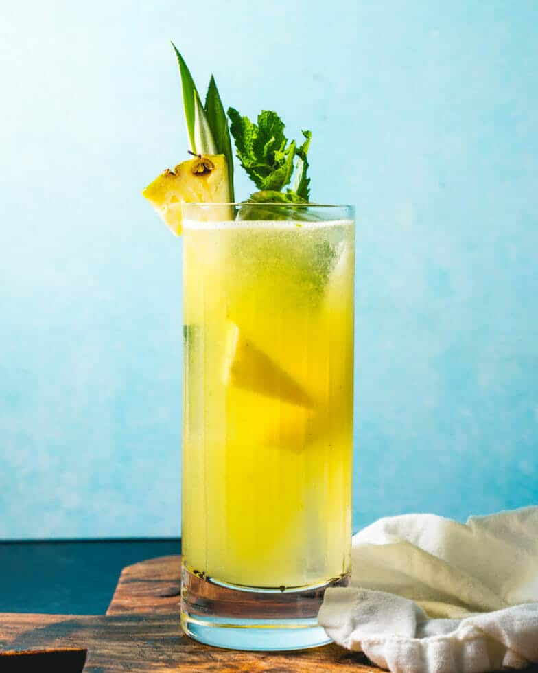 15 Great Pineapple Juice Cocktails A Couple Cooks Pineapple Mojito 008 784x980 