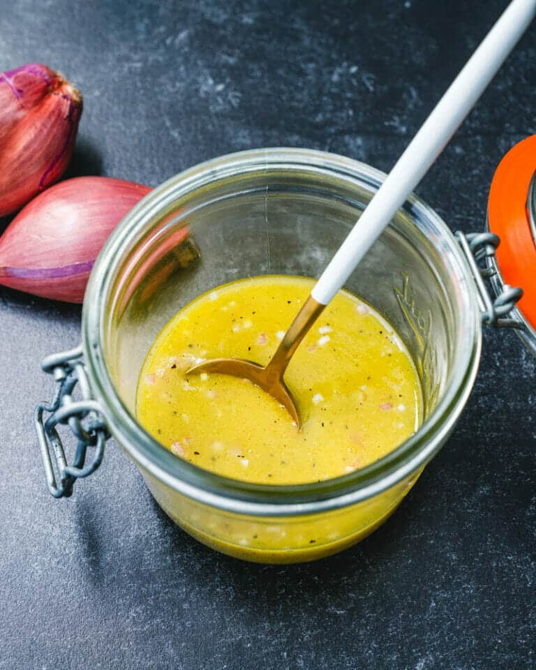 Easy Shallot Vinaigrette A Couple Cooks