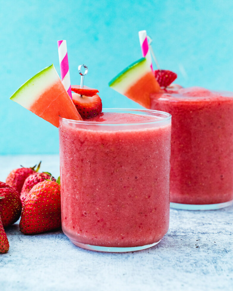 Strawberry Watermelon Smoothie A Couple Cooks