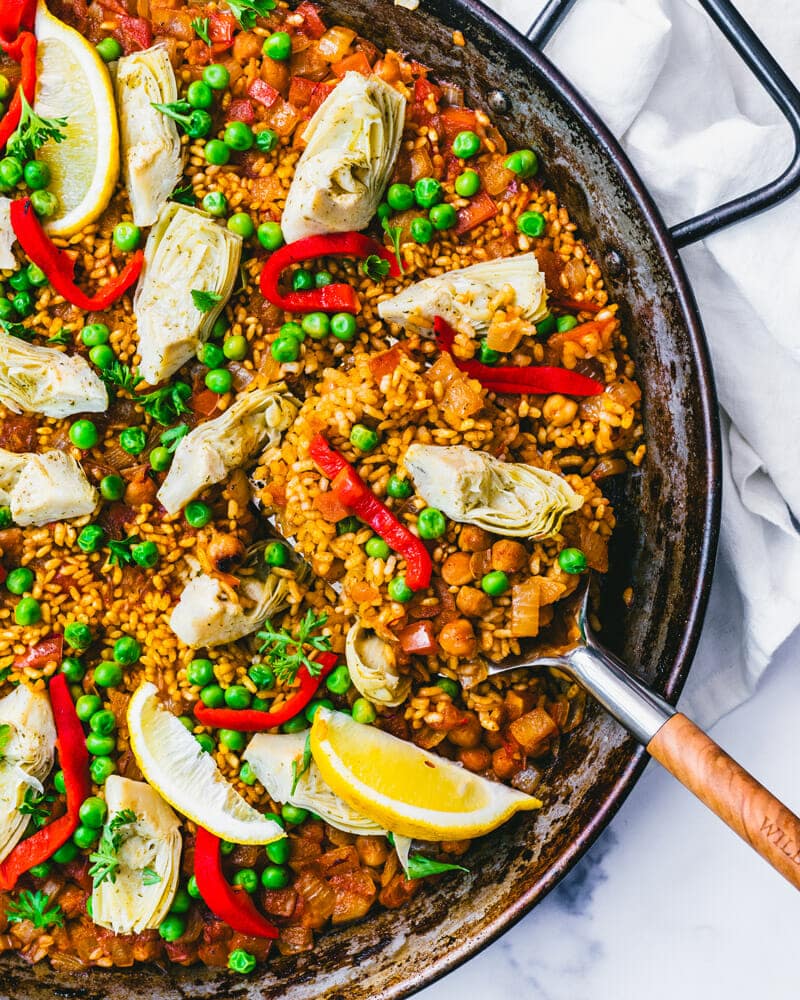 Easy Vegetarian Paella A Couple Cooks