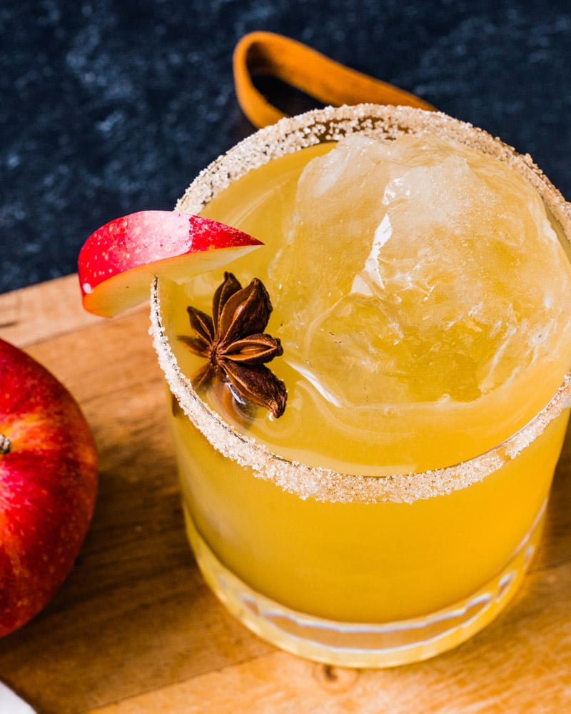 Apple cider margarita