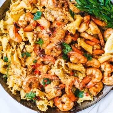 Cajun shrimp pasta