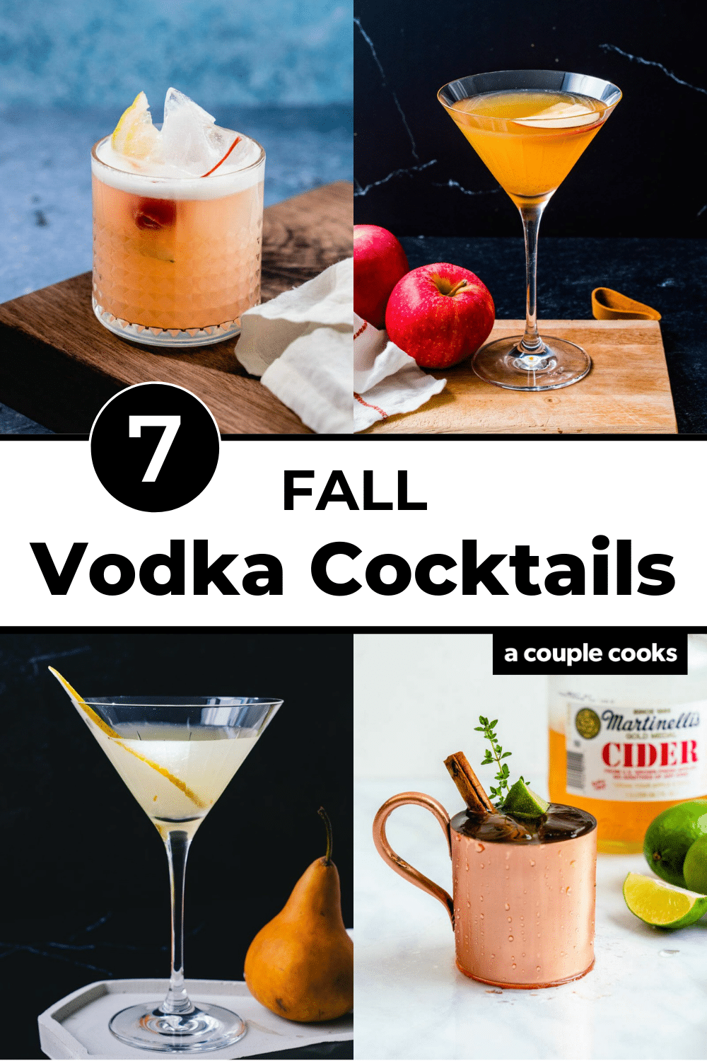 8 Fall Vodka Cocktails A Couple Cooks
