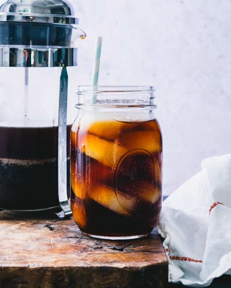 How To Make The Perfect Cold Brew Coffee Using the French Press Coffee  Maker!☕ 