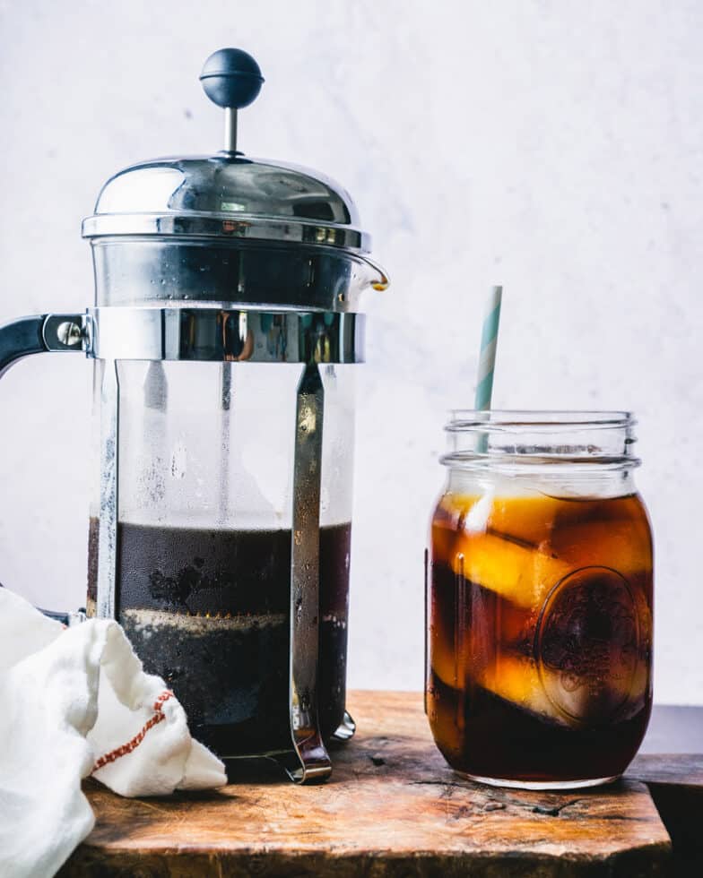 French Press Cold Brew – A Couple Cooks