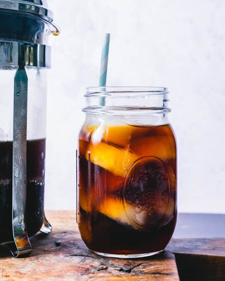 French Press Cold Brew A Couple Cooks