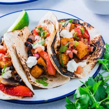 Sweet potato tacos