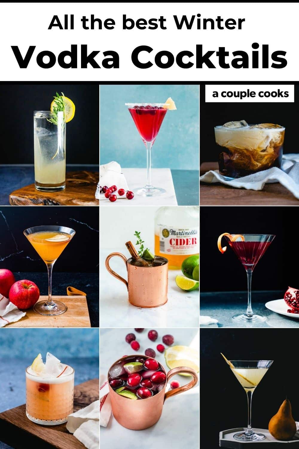Top 10 Winter Vodka Cocktails A Couple Cooks