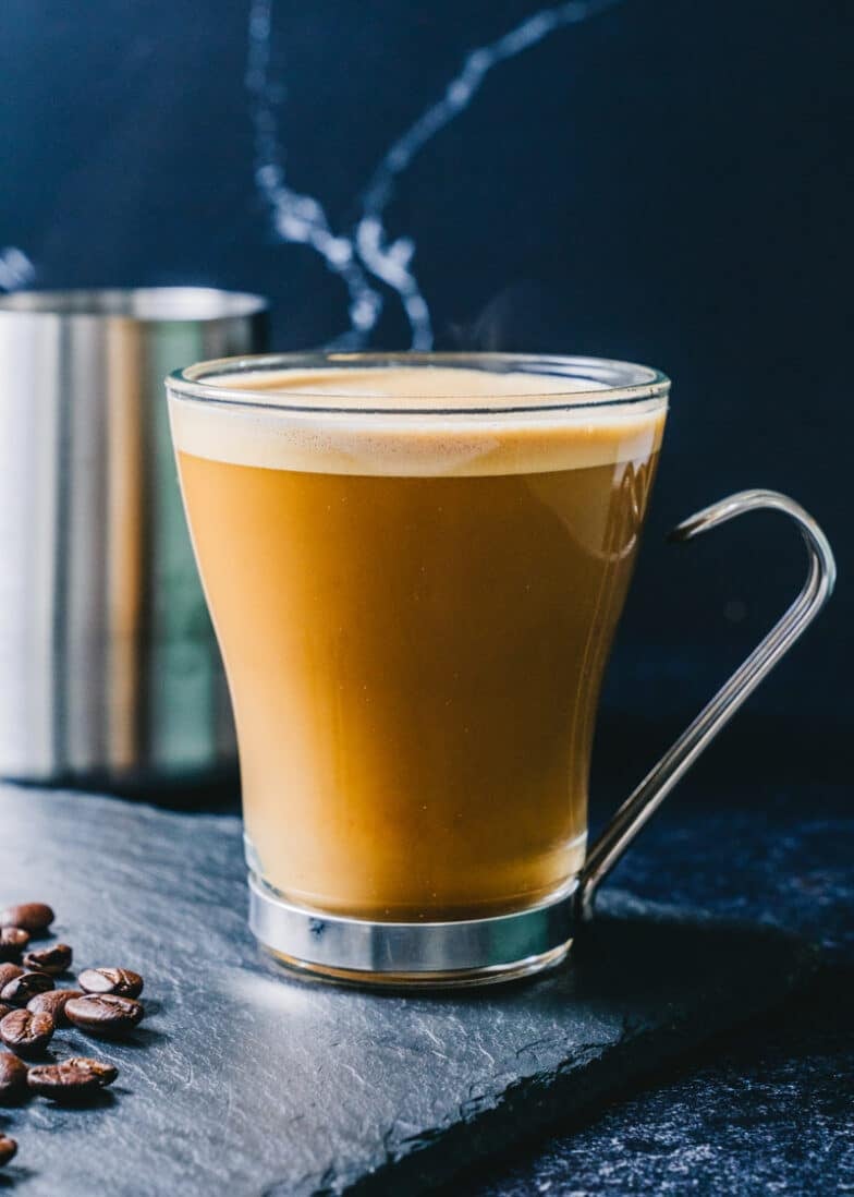 Almond Milk Coffee (Hot & Iced) A Couple Cooks