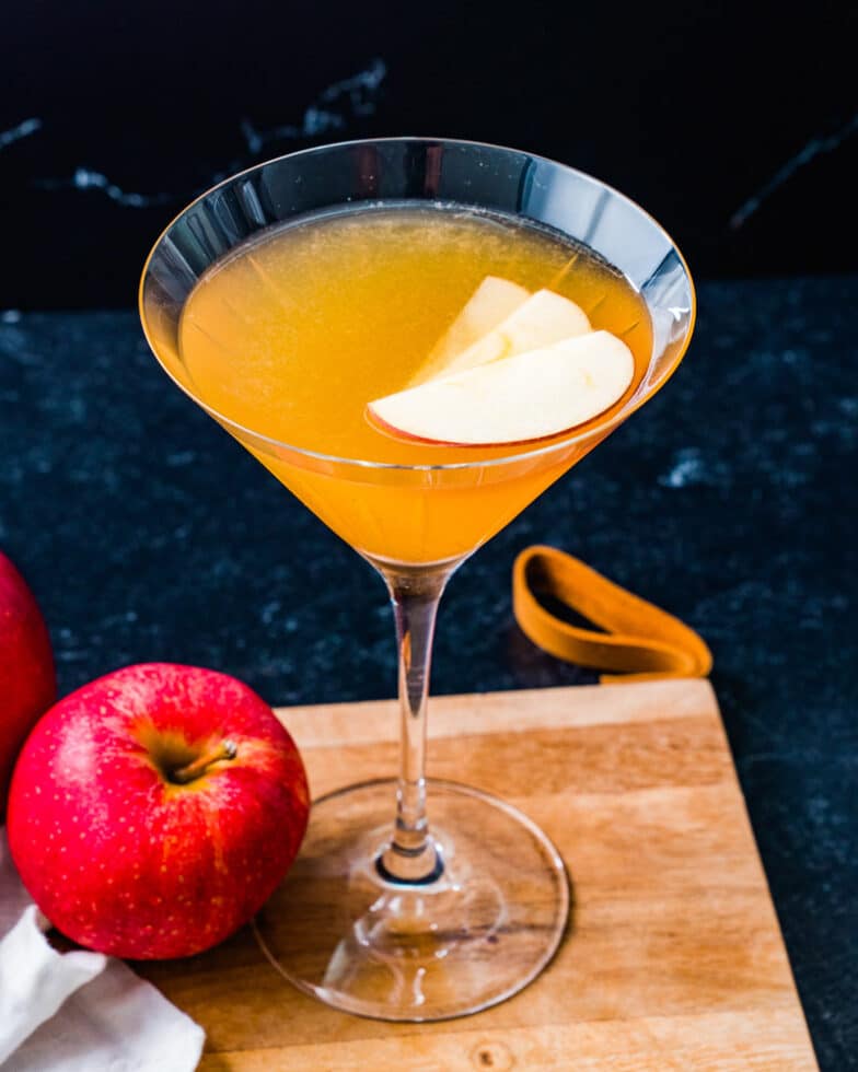 Apple Cider Martini (A Fall Favorite!)
