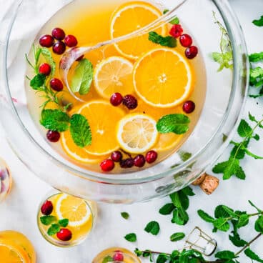 Infused Water with Herbs, Citrus, + Fruit - Champagne Tastes