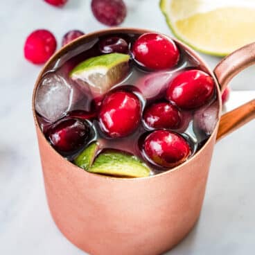 Cranberry mule