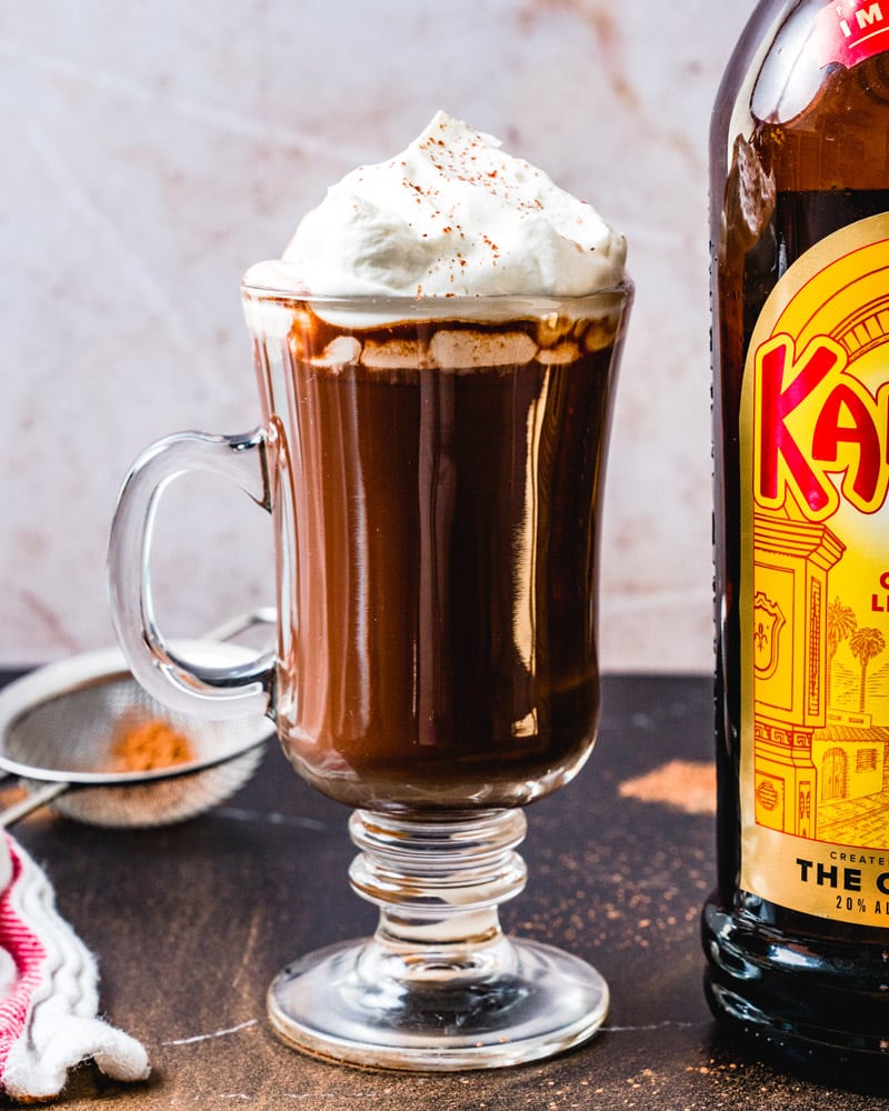 Kahlua hot chocolate