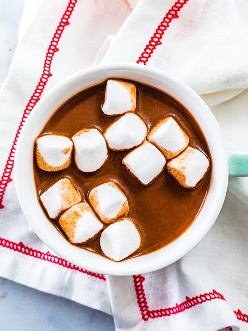 Starbucks peppermint hot chocolate