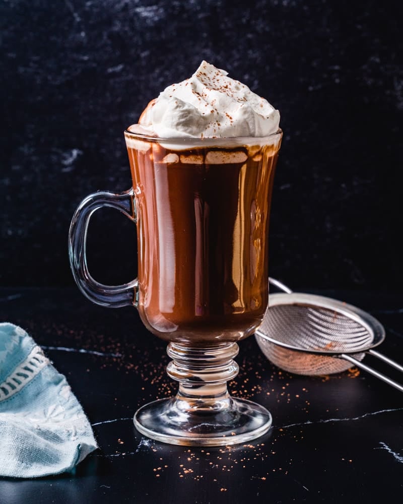  Chocolat chaud à pointes 