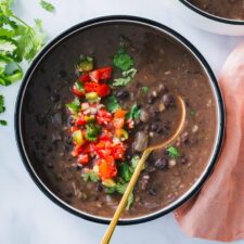 Easy Black Bean Soup-image