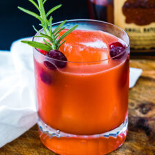 Cranberry Bourbon Cocktail-image