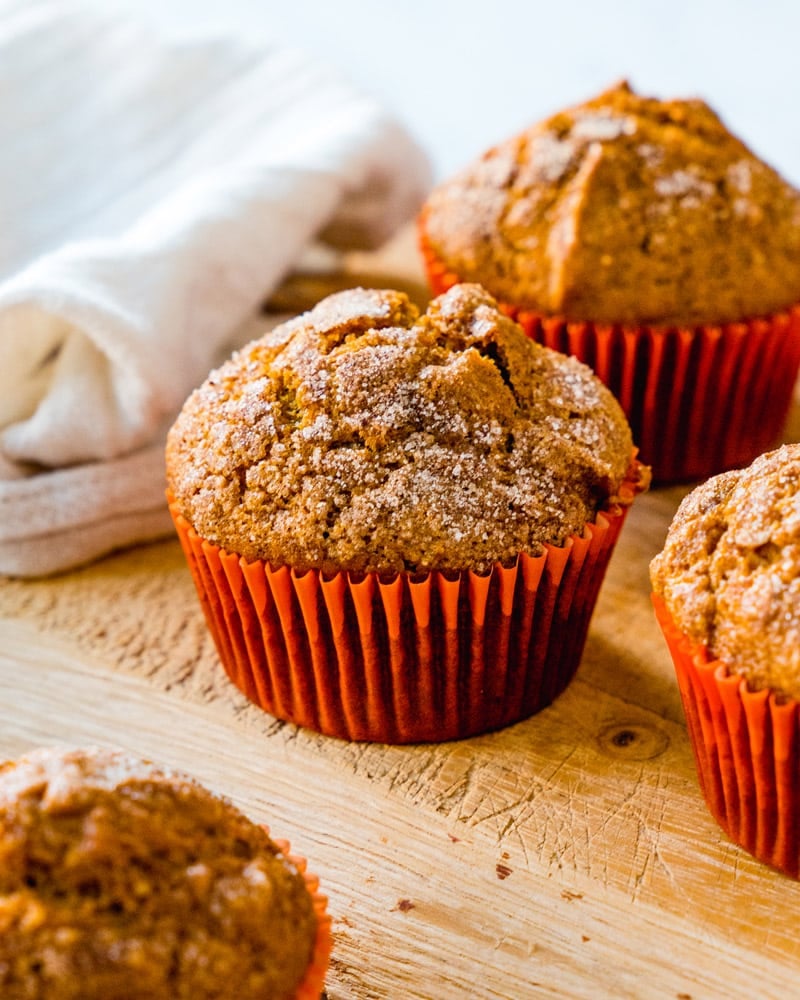 Pumpkin spice muffins