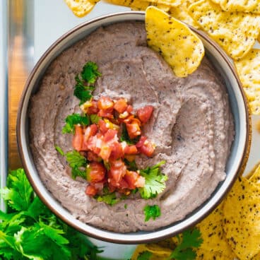 Black bean hummus