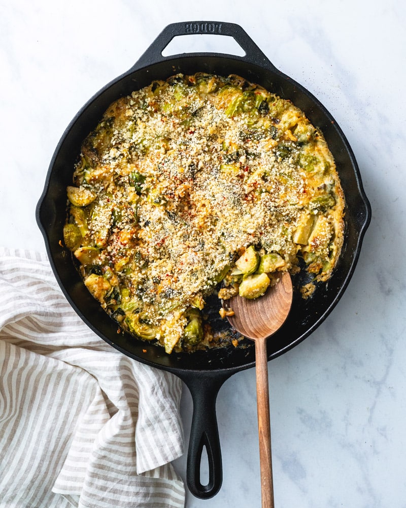 Brussels sprout casserole