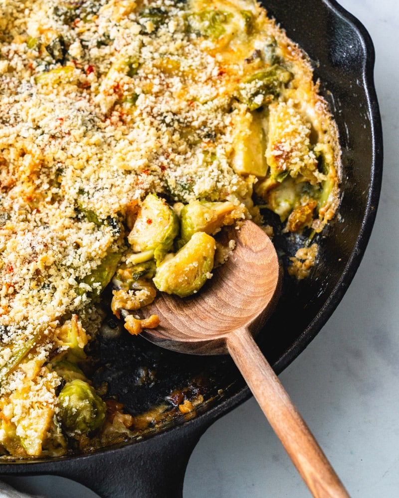 Brussels sprout casserole