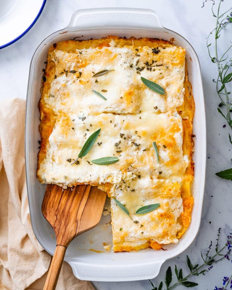 Butternut Squash Lasagna with Sage A Couple Cooks
