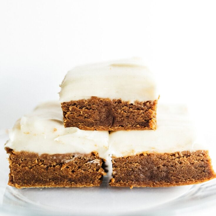 Image for Gingerbread Cookie Bars with Cream Cheese Frosting