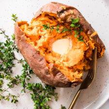 Perfect Microwave Sweet Potato-image