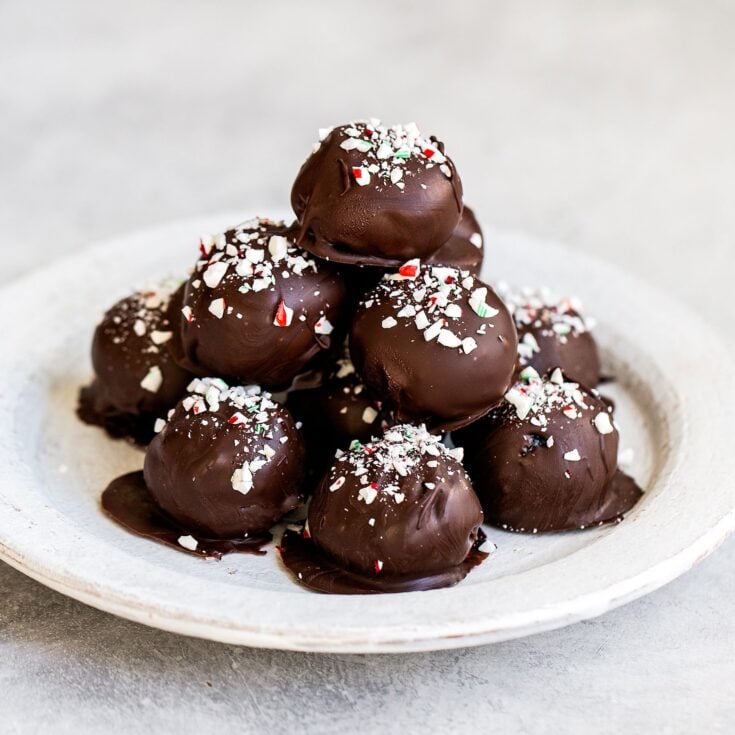Image for Peppermint Oreo Truffles