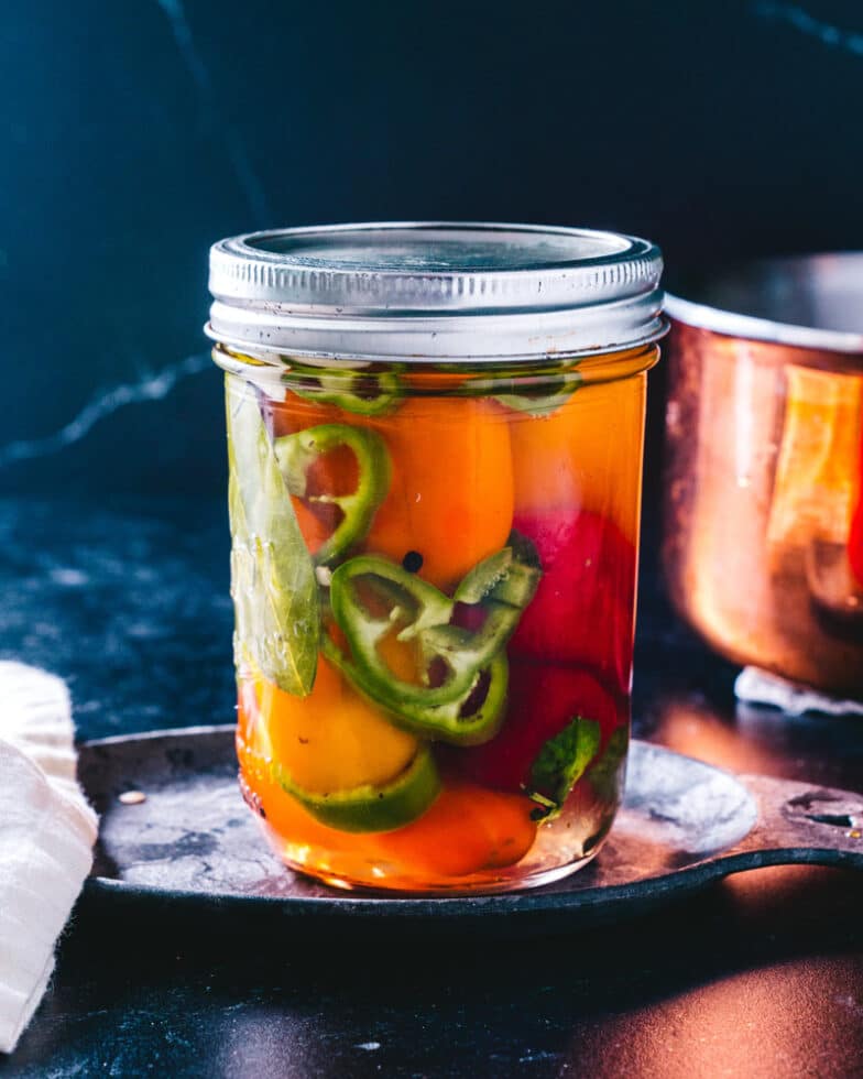Easy Pickled Peppers A Couple Cooks