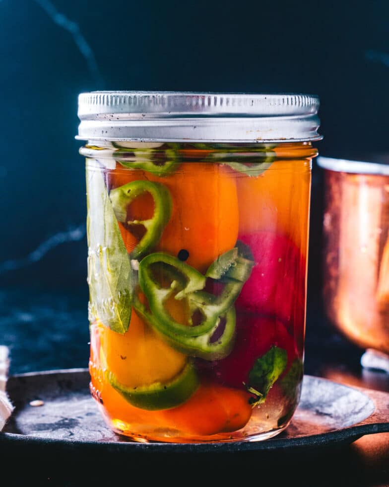 Easy Pickled Peppers A Couple Cooks