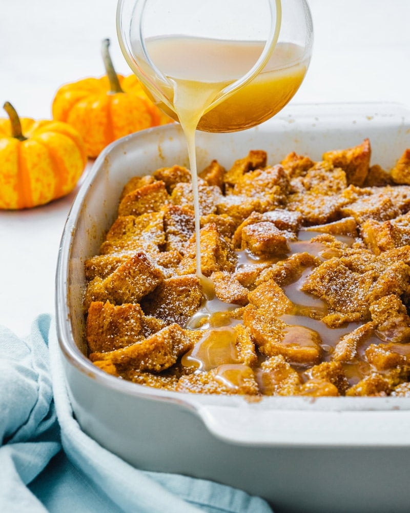 Pumpkin Bread Pudding