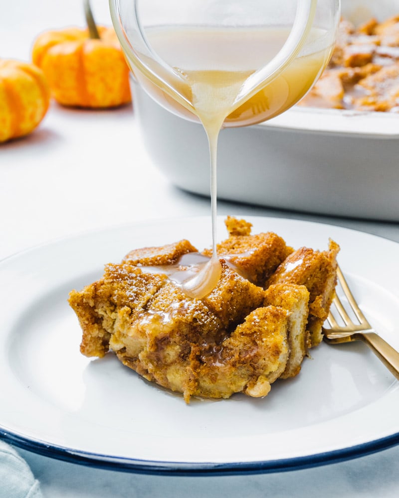 Pumpkin Bread Pudding