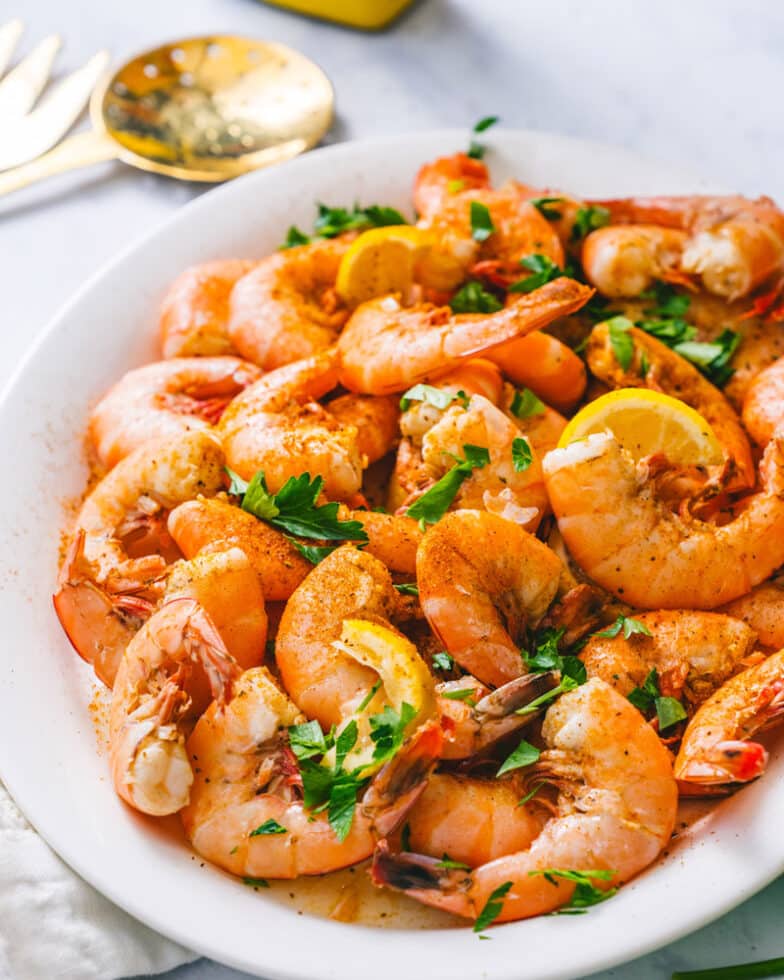 Steamed Shrimp A Couple Cooks