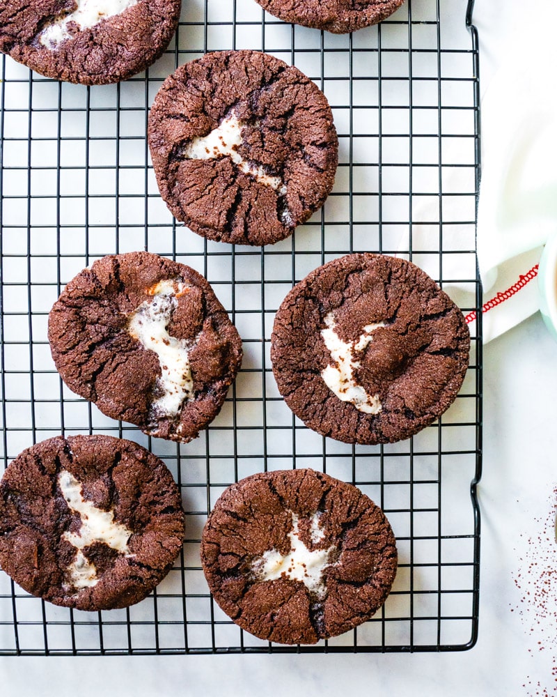 Hot Chocolate Cookies