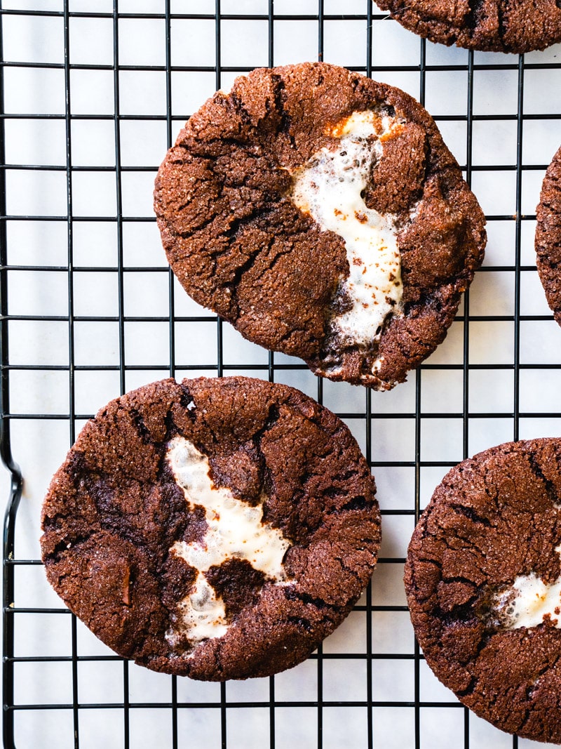 Hot Chocolate Cookies