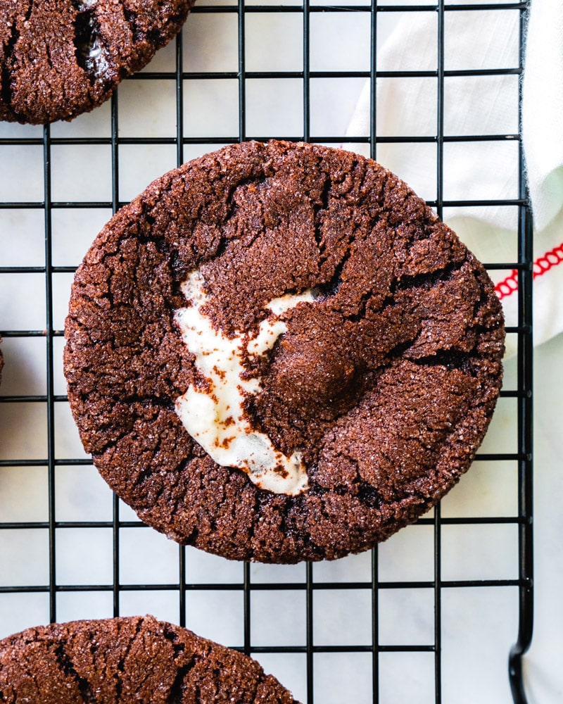 Hot Chocolate Cookies