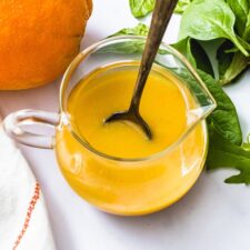 Orange Vinaigrette Salad Dressing-image