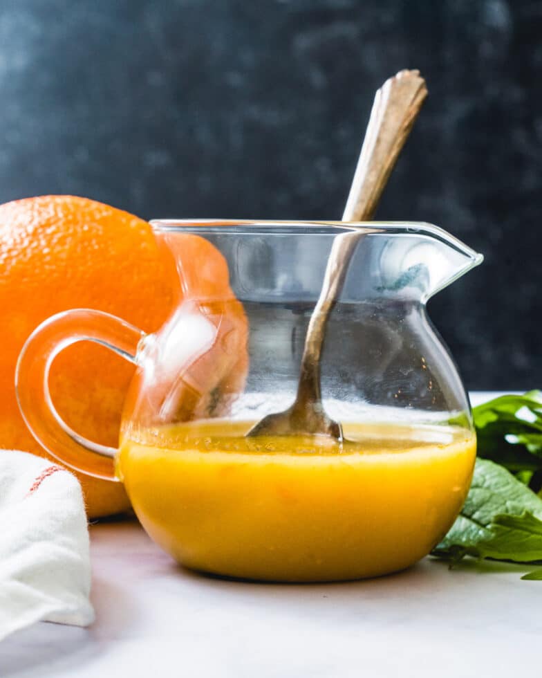 Orange Vinaigrette Salad Dressing A Couple Cooks