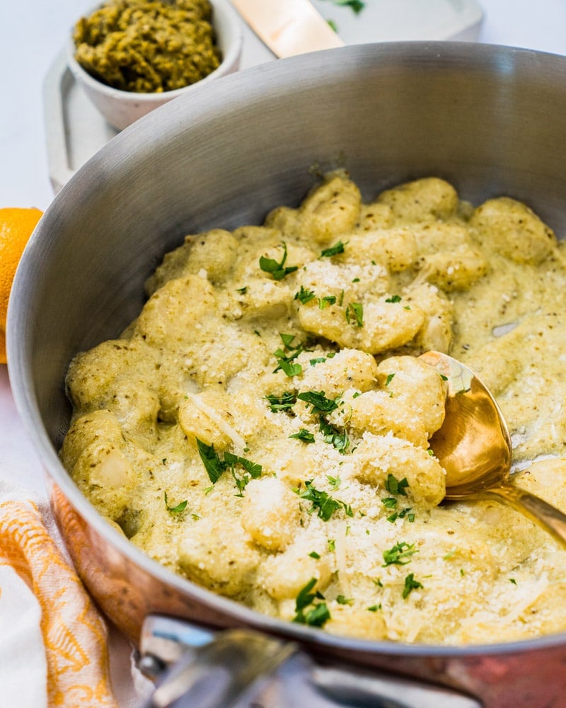 Pesto gnocchi