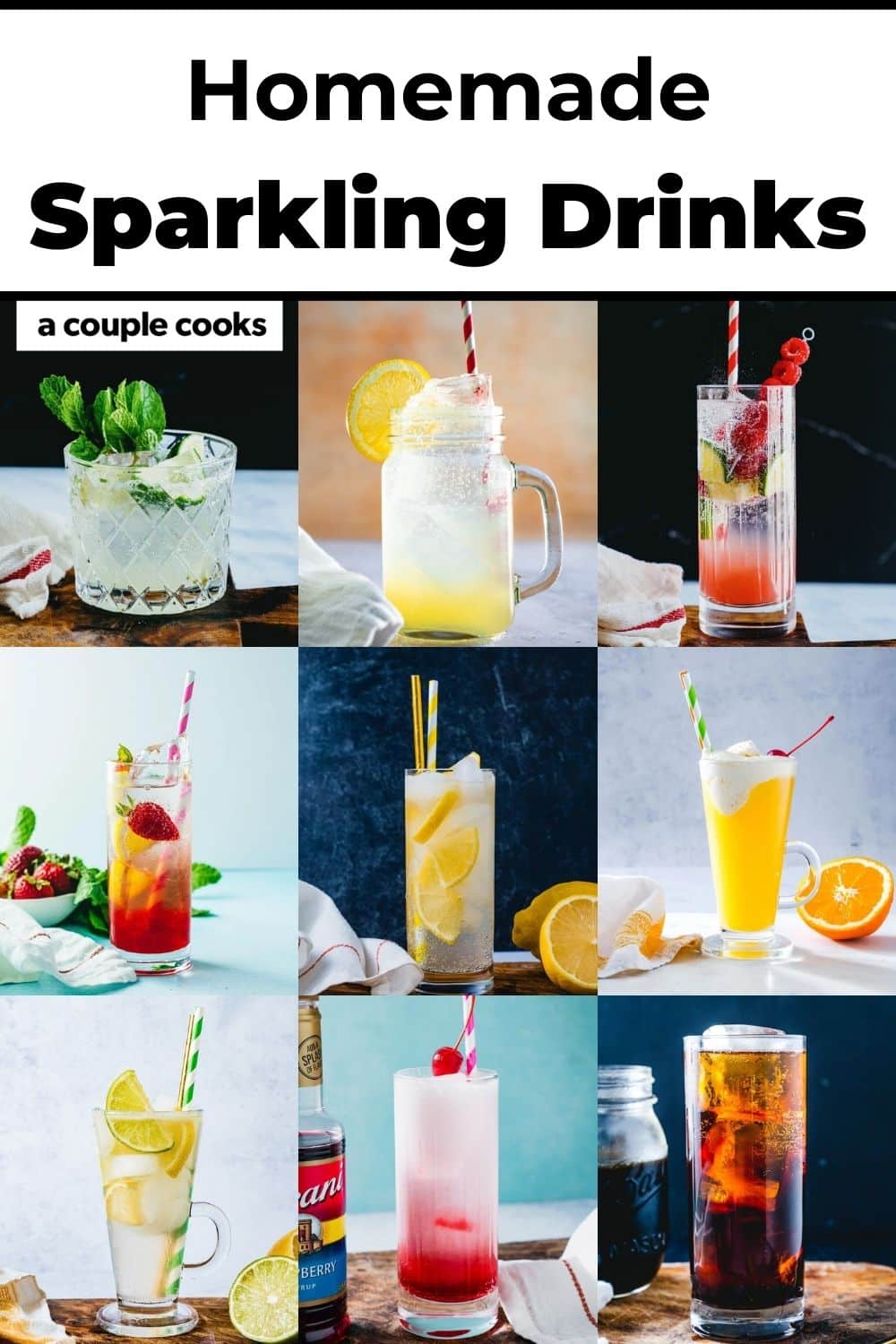10 Easy Sparkling Drinks – A Couple Cooks