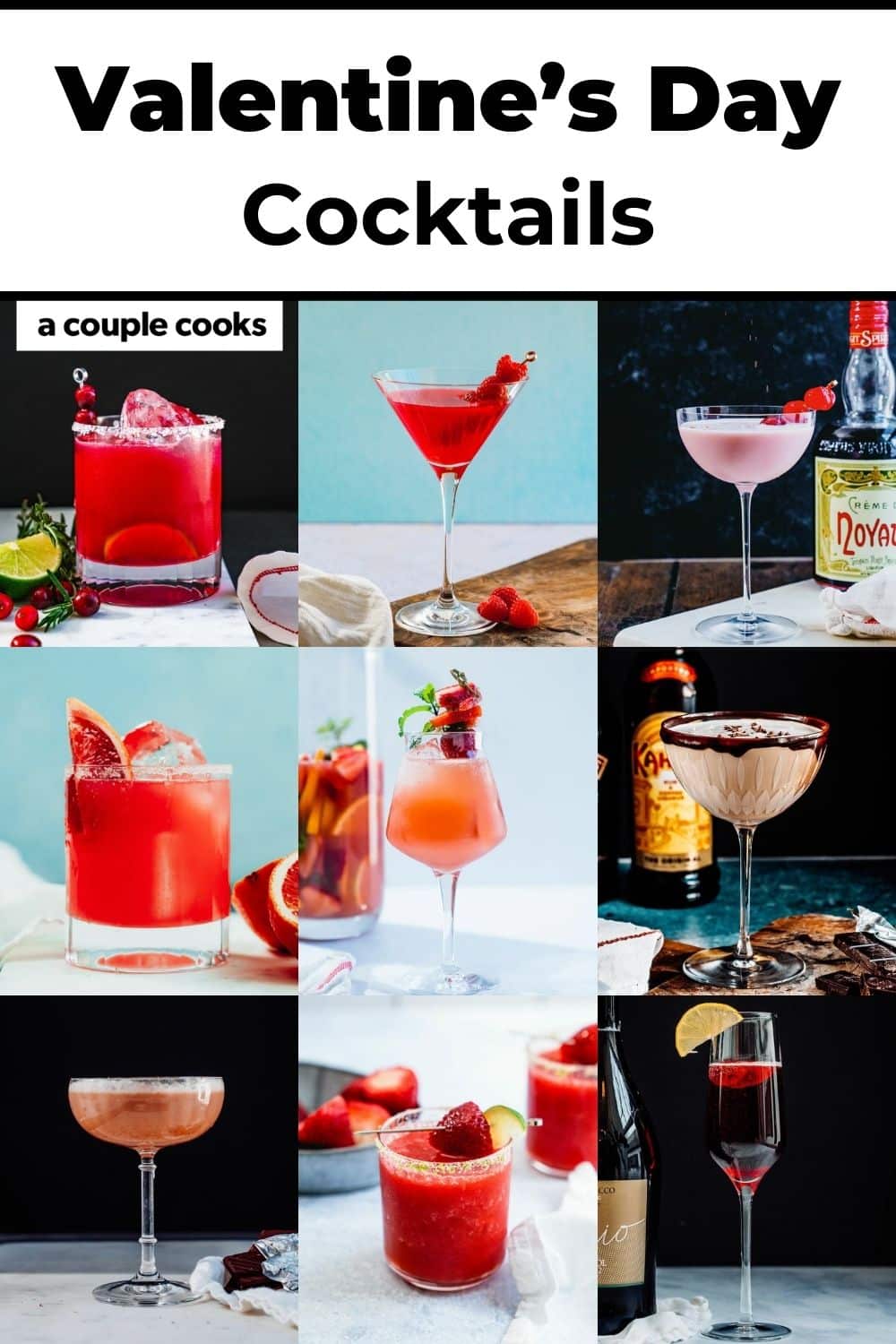 15 Fun Valentine's Day Cocktails A Couple Cooks