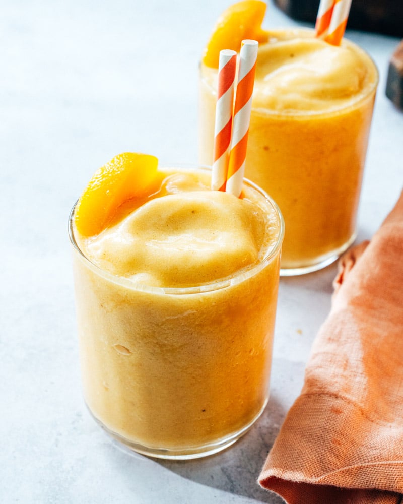 Banana Peach Smoothie